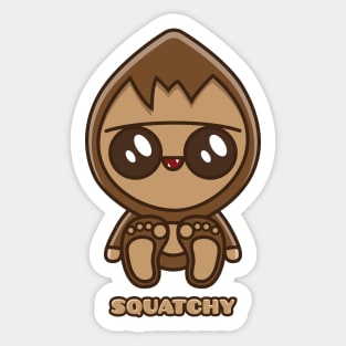 Squatchy Sticker